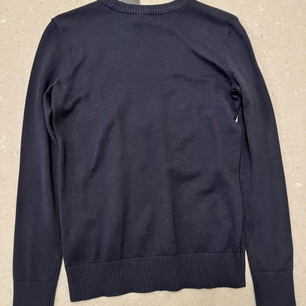 Ralph Lauren Black and Tan Crew Neck Sweater - Picture 2 of 2